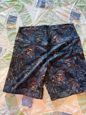 Constantly Varied Gear Pirate’ Booty Skull Bike Shorts